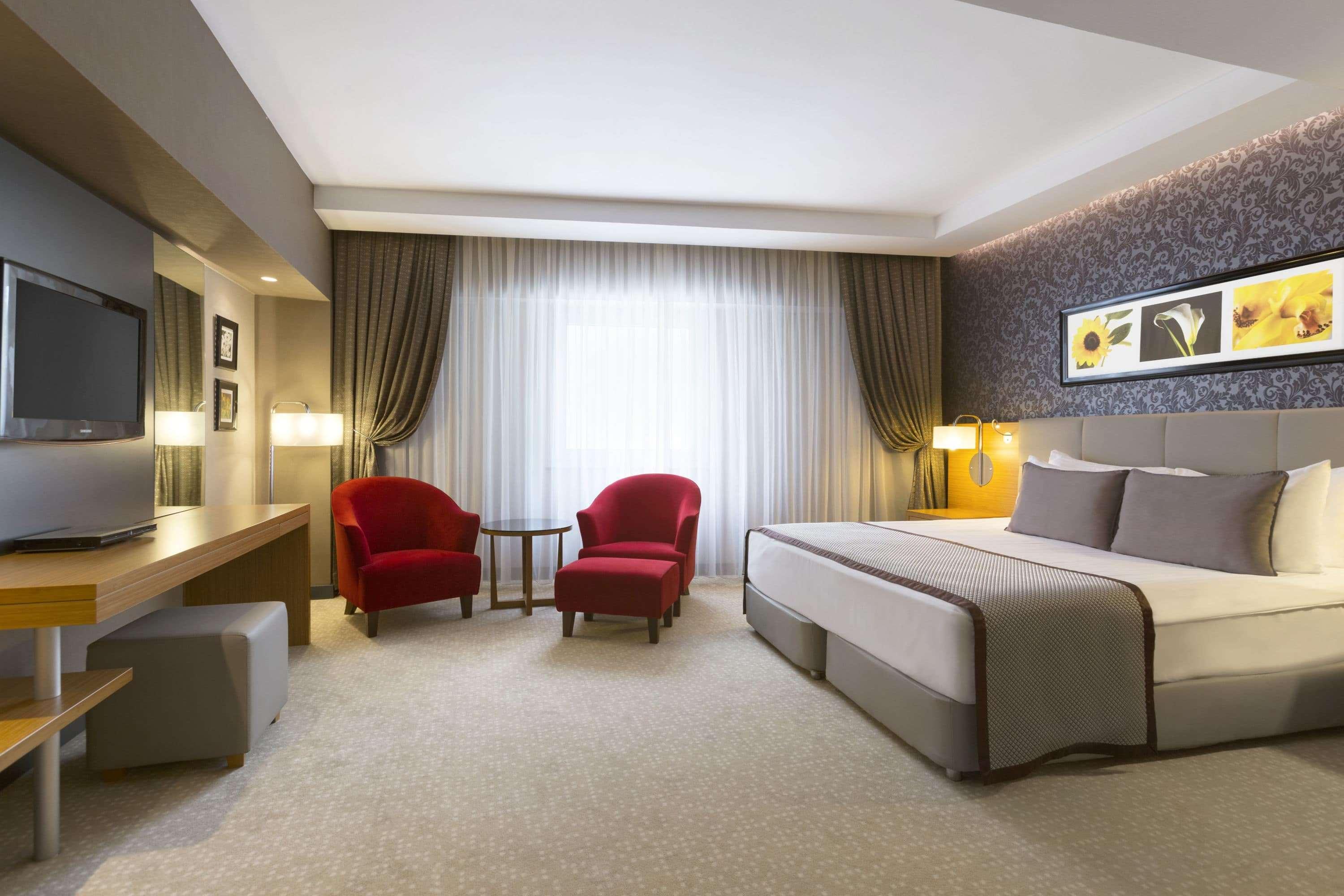 Hotel Ramada Plaza By Wyndham Izmit Kocaeli Exteriér fotografie A room at the hotel